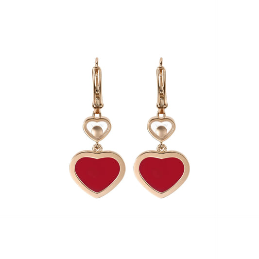 CHOPARD Happy Hearts Drop Earrings 2025
