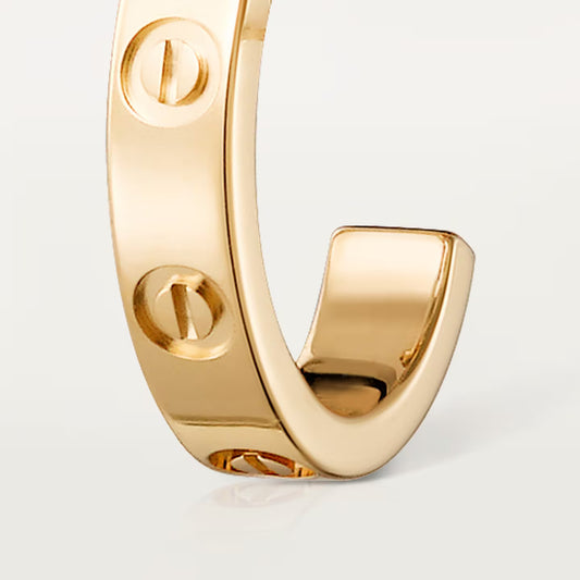 Cartier LOVE hoop earrings, small model 2025