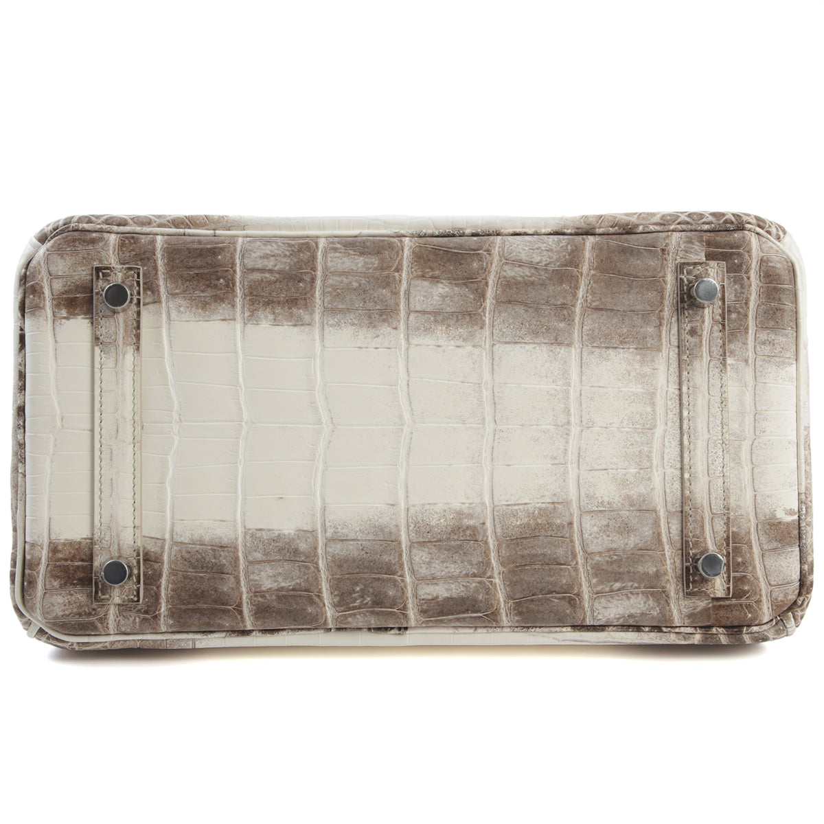 HERMÈS Limited Edition Birkin 30 Himalaya Matte Niloticus Crocodile Palladium hardware X (2016)