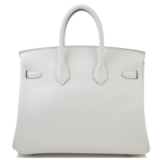 HERMÈS Birkin 25 Gris Pale (M4) Swift Gold hardware B (2023)