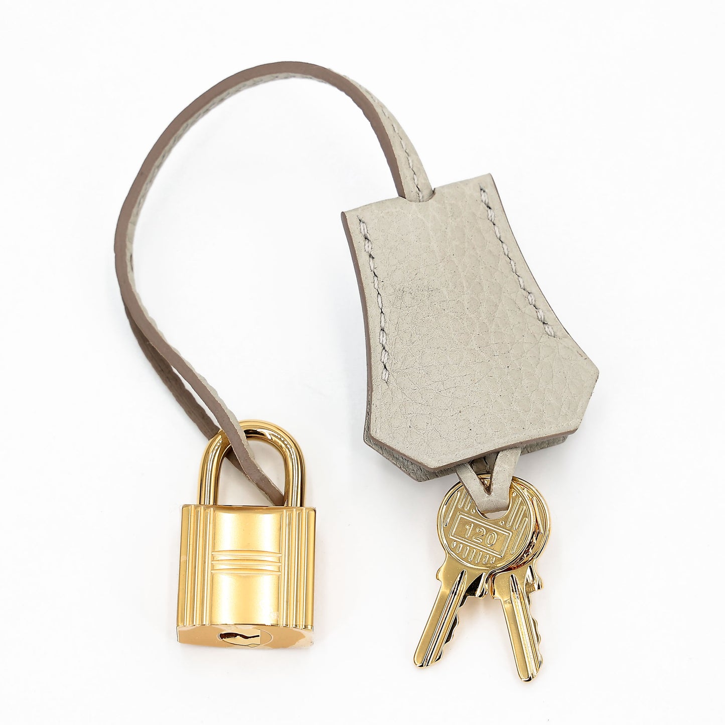 HERMÈS Birkin 25 Gris Perle (80) Togo Gold hardware W (2024)