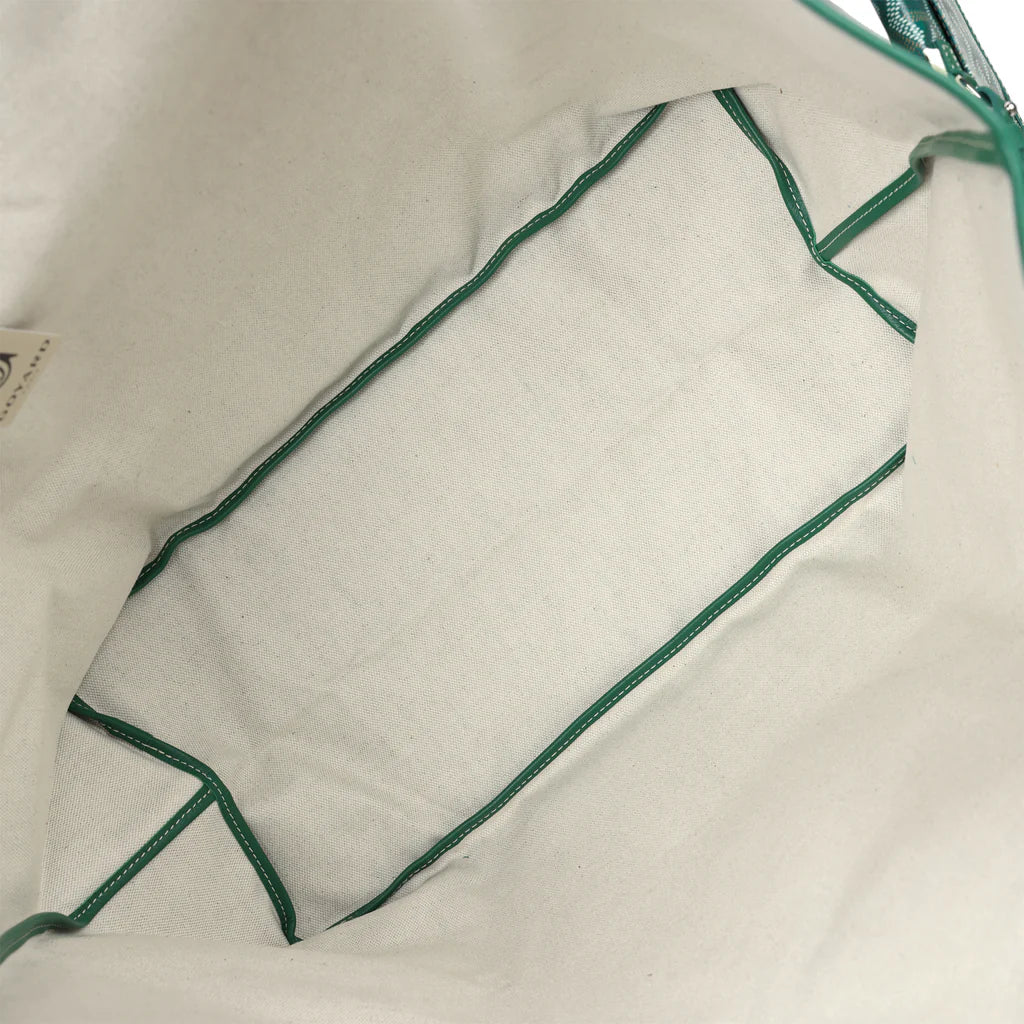 Goyard Goyardine Green St. Louis GM Tote Bag Palladium Hardware