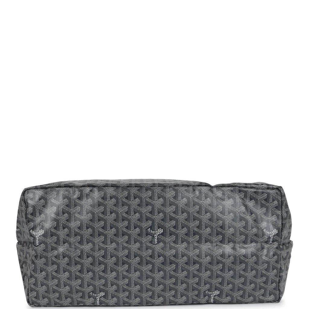 Goyard Goyardine Grey St. Louis GM Tote Bag Palladium Hardware