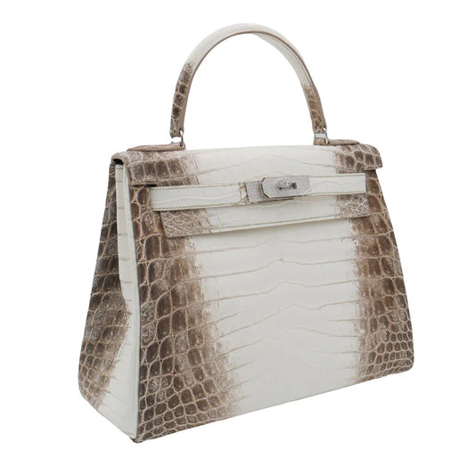 HERMES Kelly 28 Himalaya bag Diamond Hardware (2020)