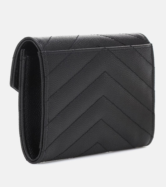 Saint Laurent Monogram Small leather wallet 2025