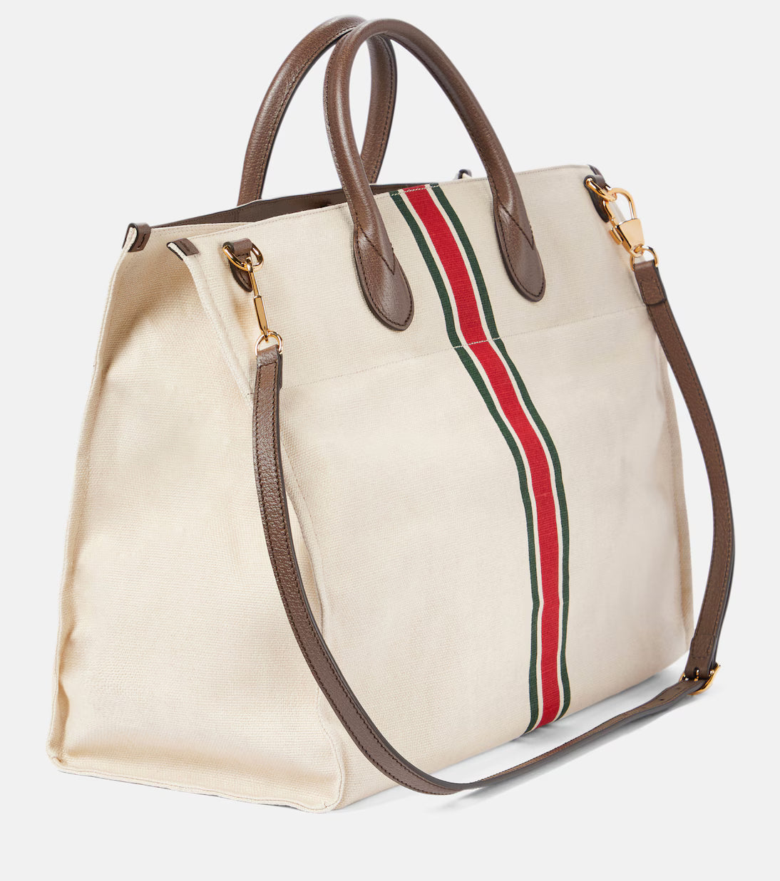 Gucci Large foldable linen tote bag 2025