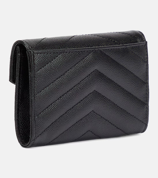 Saint Laurent Monogram Small leather wallet 2025