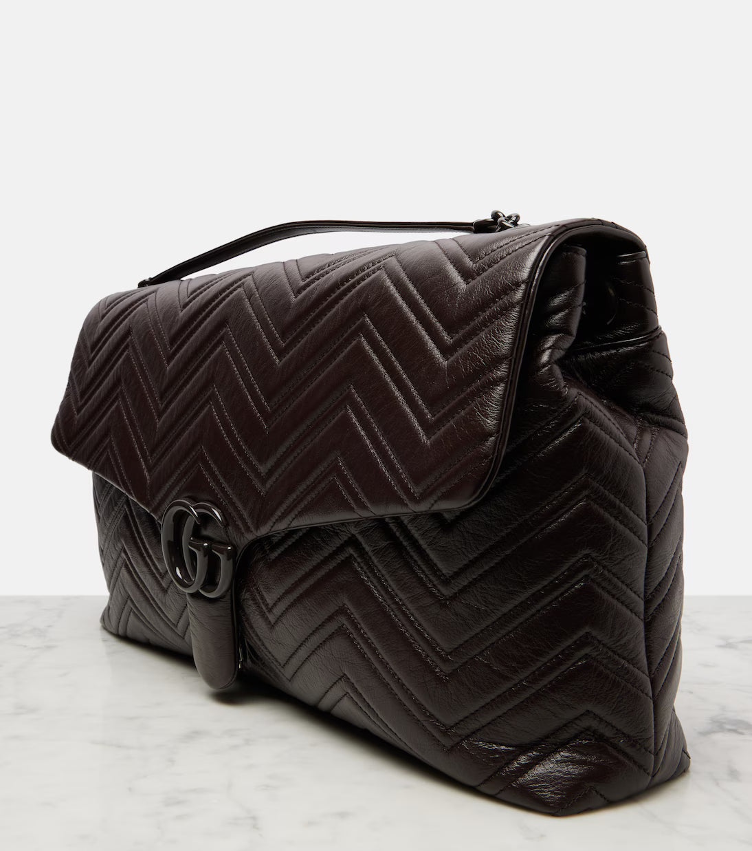 Gucci GG Marmont Maxi leather shoulder bag 2025