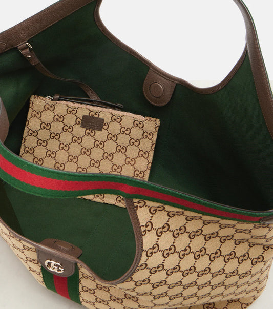 Gucci Gucci Giglio GG Canvas Large tote bag 2025