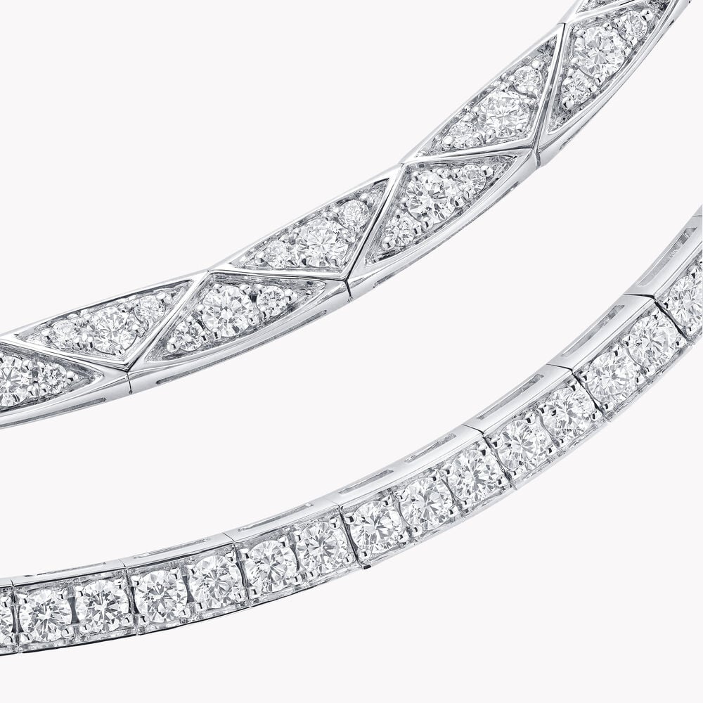 Laurence Graff Signature Faceted Double-Strand Chain Necklace 2025