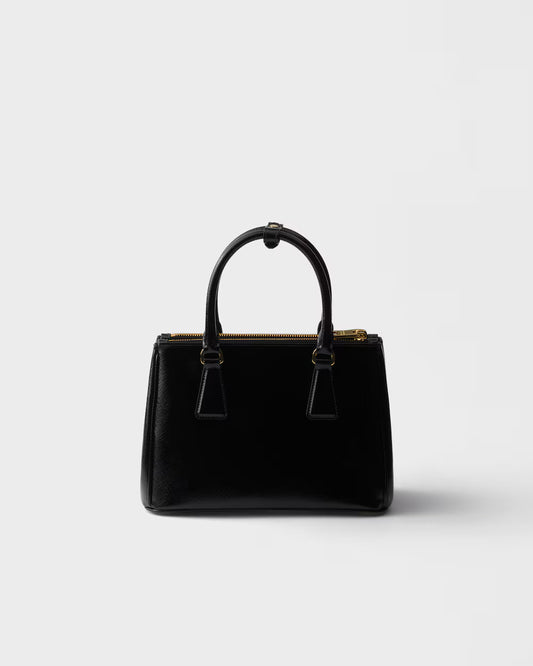 Prada Galleria small patent Saffiano leather bag 2025