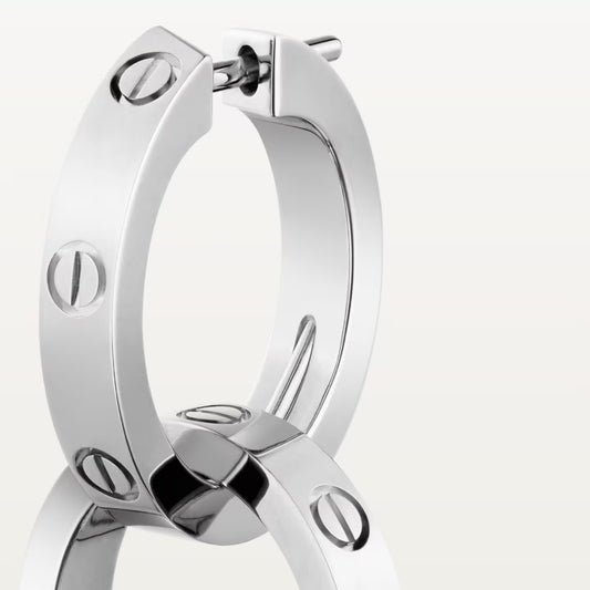 Cartier LOVE earrings, multiwear 2025