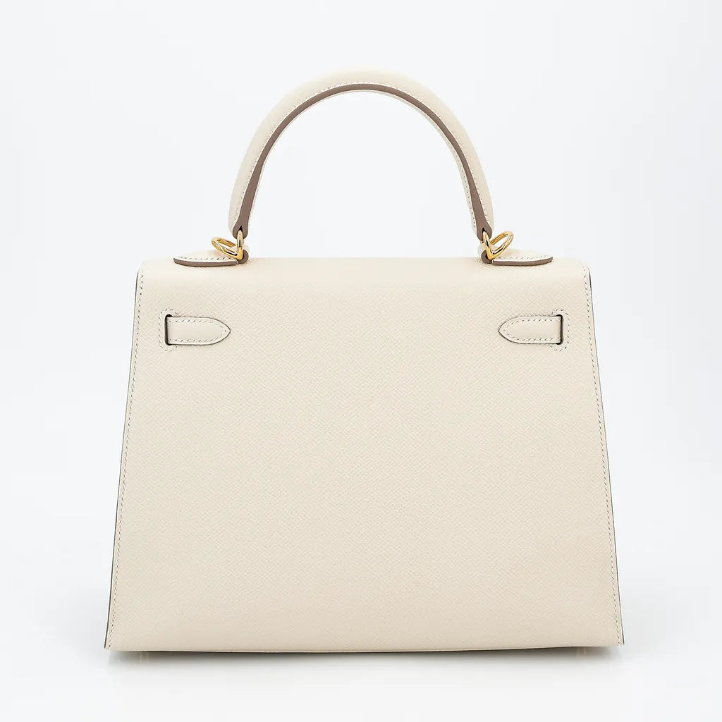 HERMÈS Kelly 25 Epsom Gold hardware (2024)