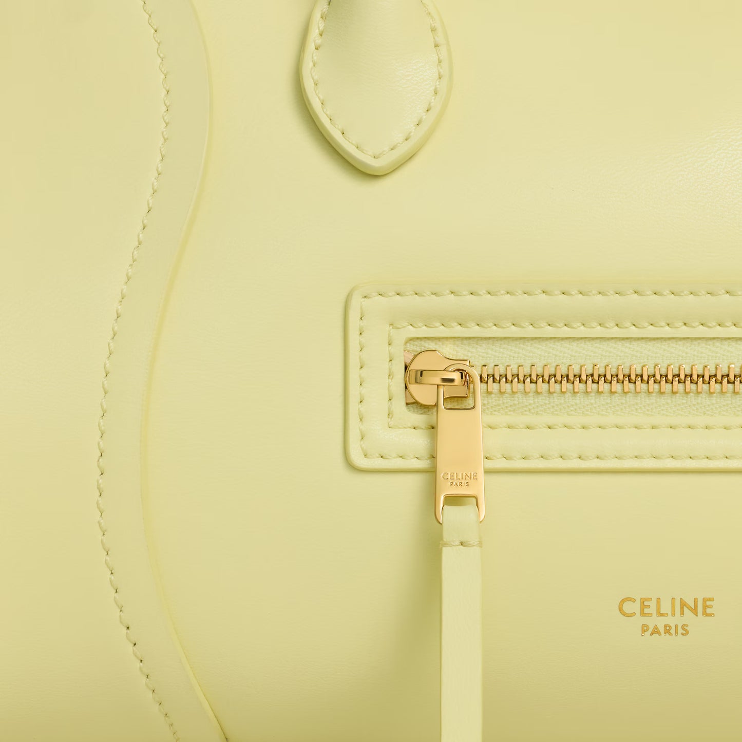 Celine SMALL NEW LUGGAGE IN SUPPLE SHINY LAMBSKIN 2025