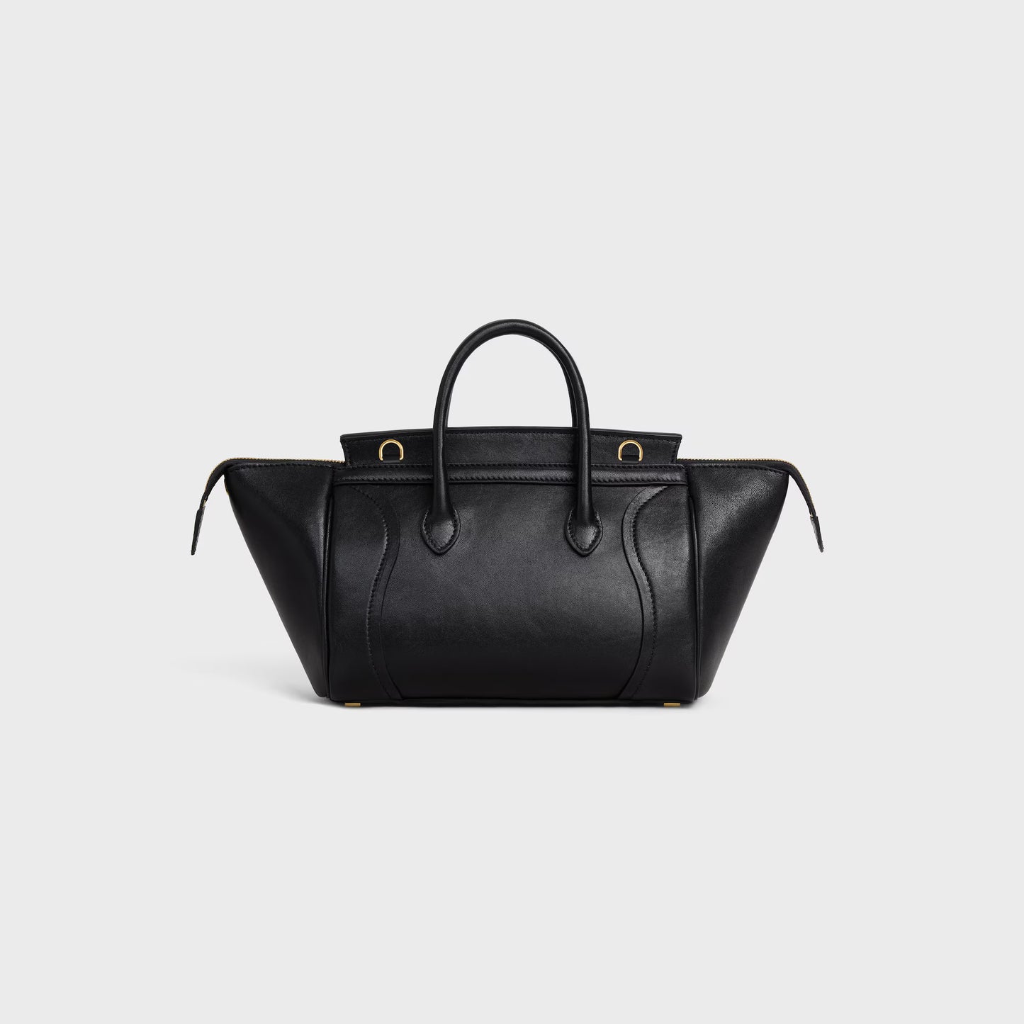 Celine SMALL NEW LUGGAGE IN SUPPLE SHINY LAMBSKIN 2025