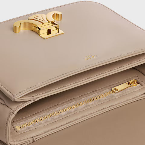 Celine TEEN TRIOMPHE BAG IN shiny calfskin 2025