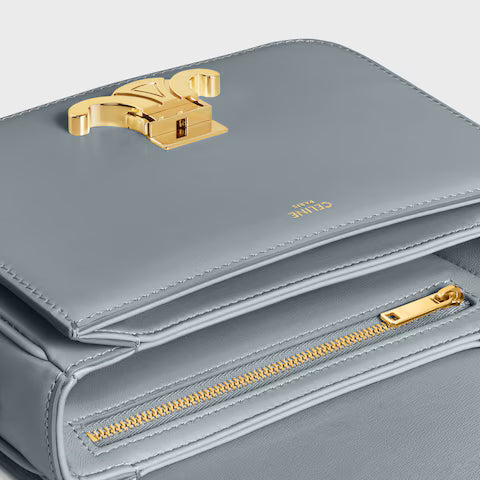 Celine TEEN TRIOMPHE BAG IN shiny calfskin 2025