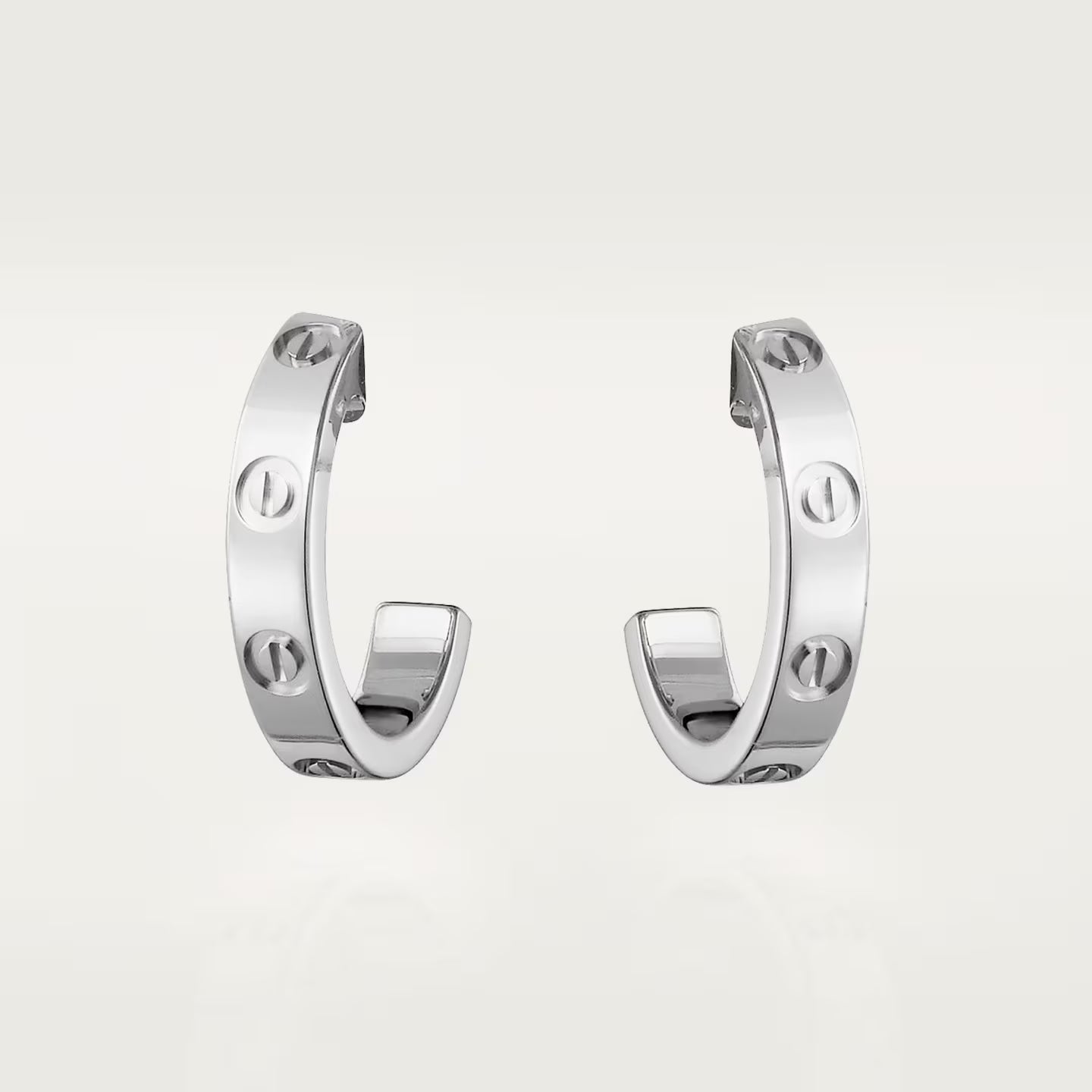 Cartier LOVE hoop earrings, small model 2025