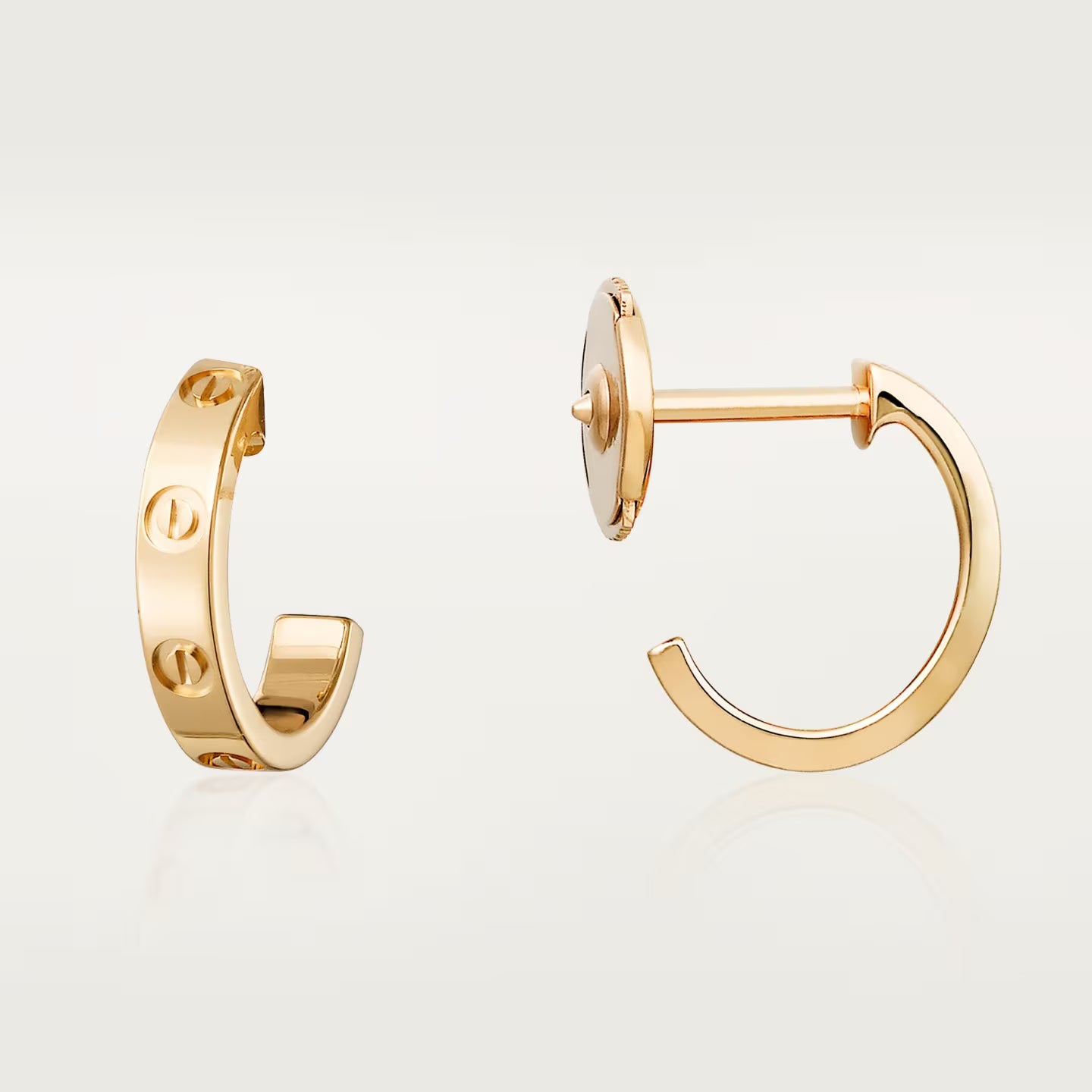 Cartier LOVE hoop earrings, small model 2025