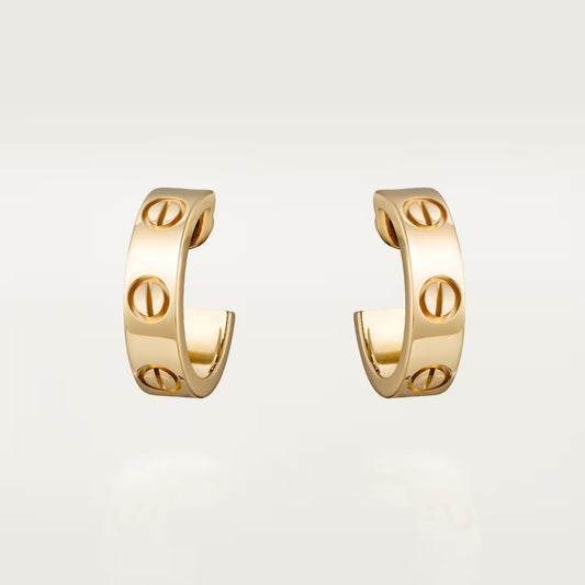 Cartier LOVE hoop earrings, classic model 2025