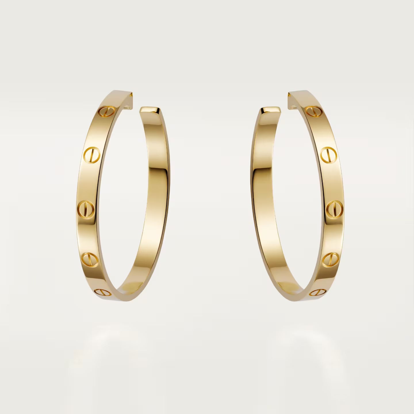 Cartier LOVE hoop earrings, large model 2025