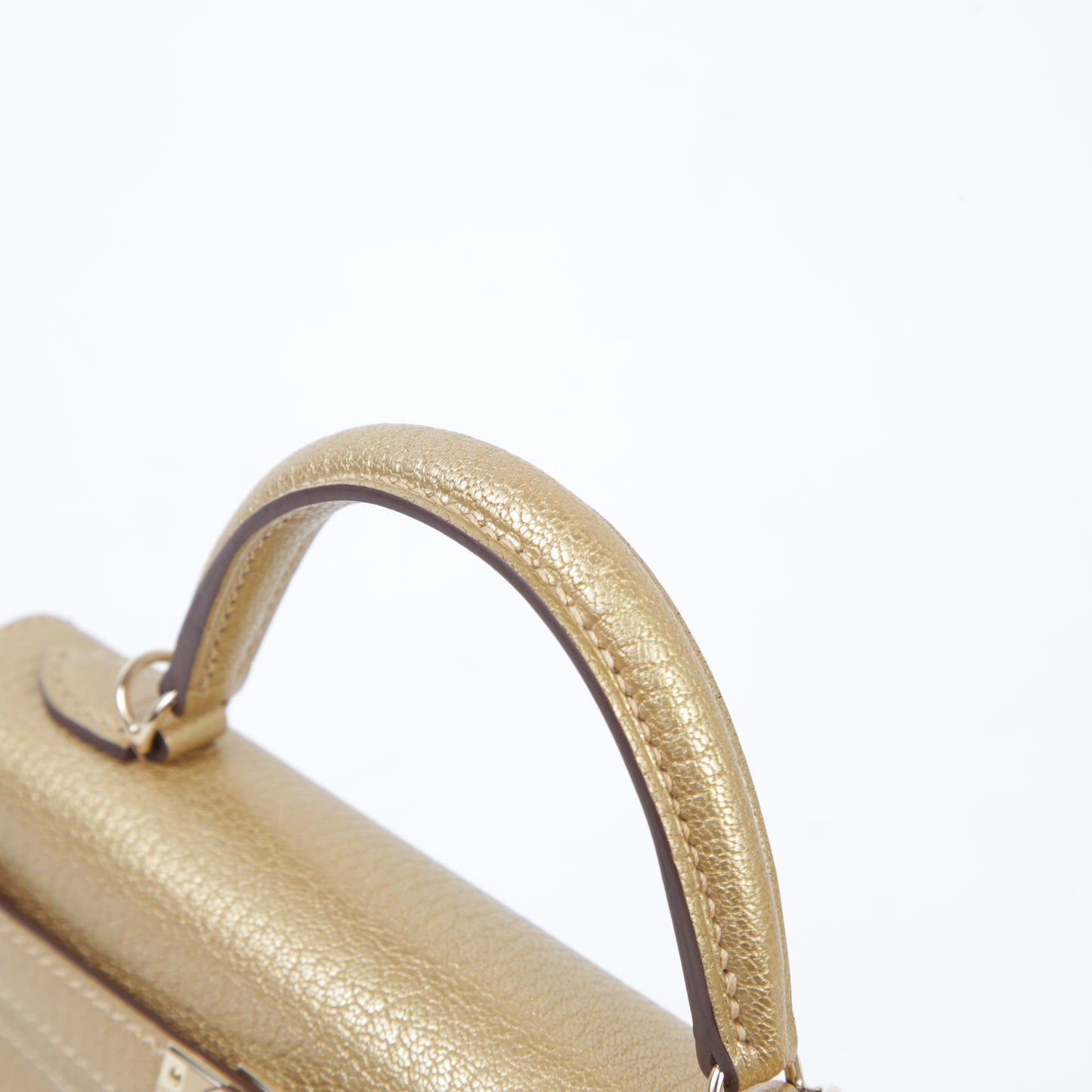 HERMÈS Mini Kelly II Dore (Y9) Chamkila Permabrass hardware W (2024)