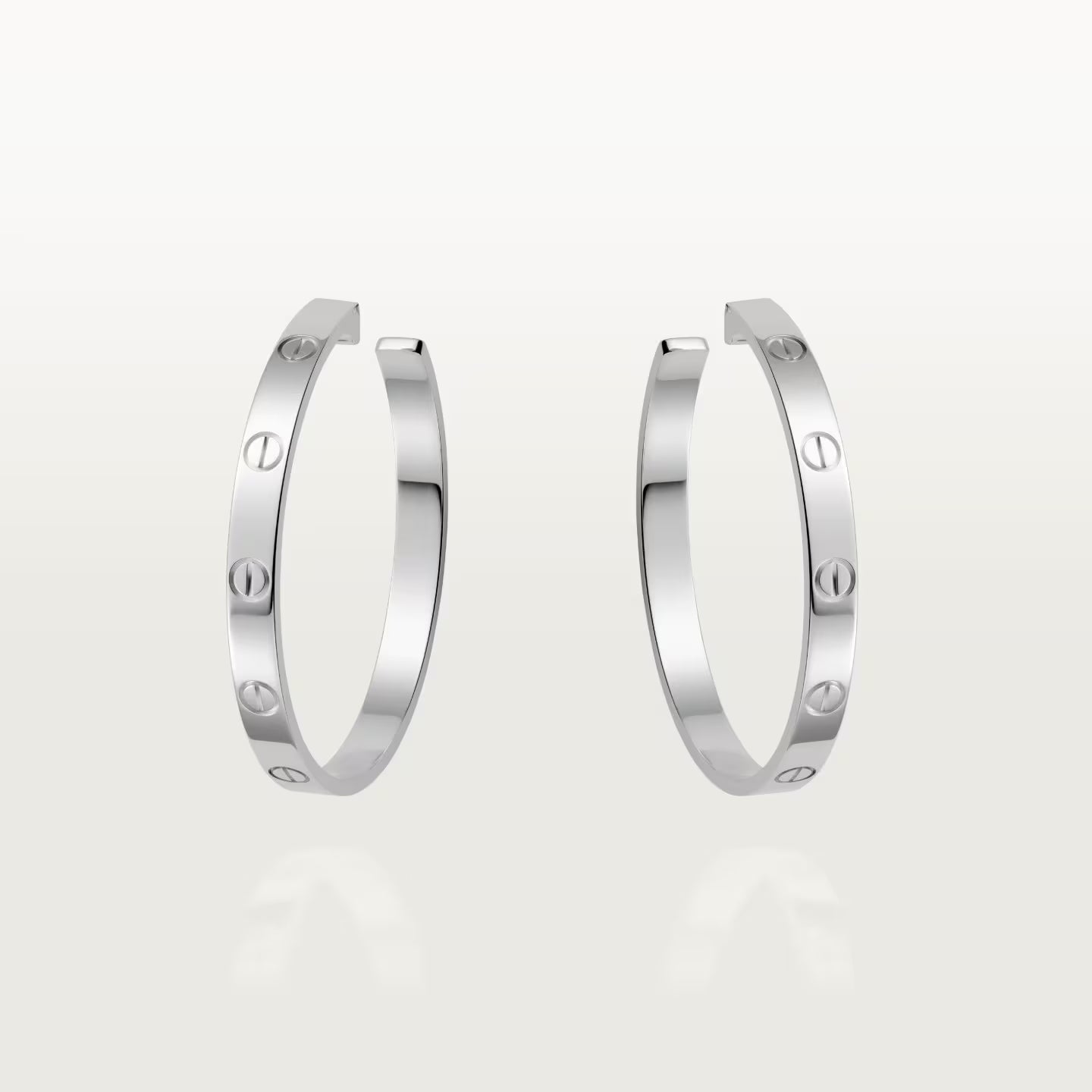 Cartier LOVE hoop earrings, large model 2025