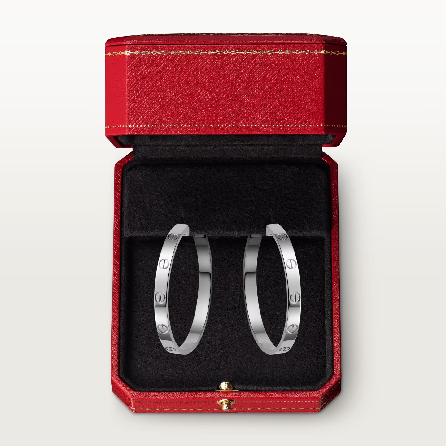 Cartier LOVE hoop earrings, large model 2025