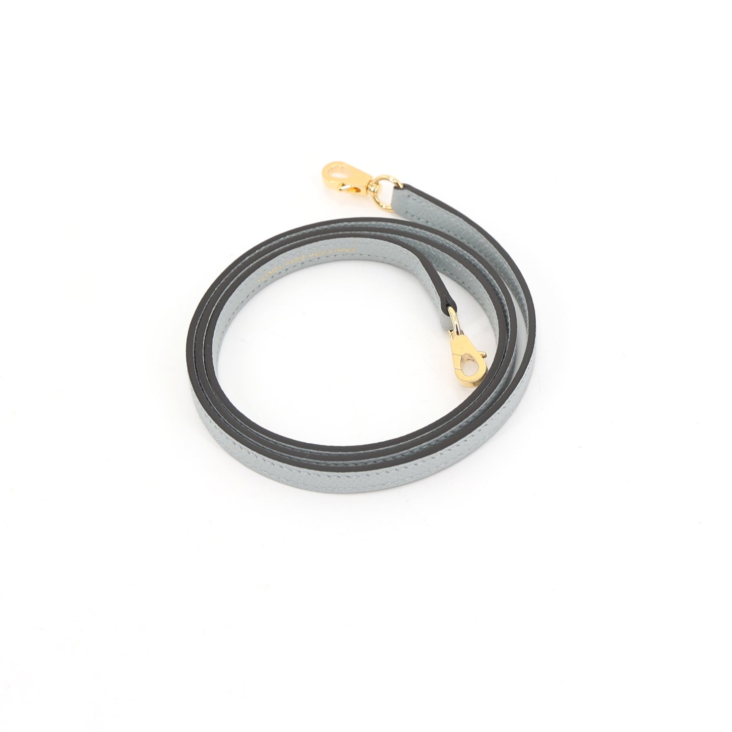 HERMÈS Mini Kelly II Bleu Glacier (8U) Epsom Gold hardware K (2025)