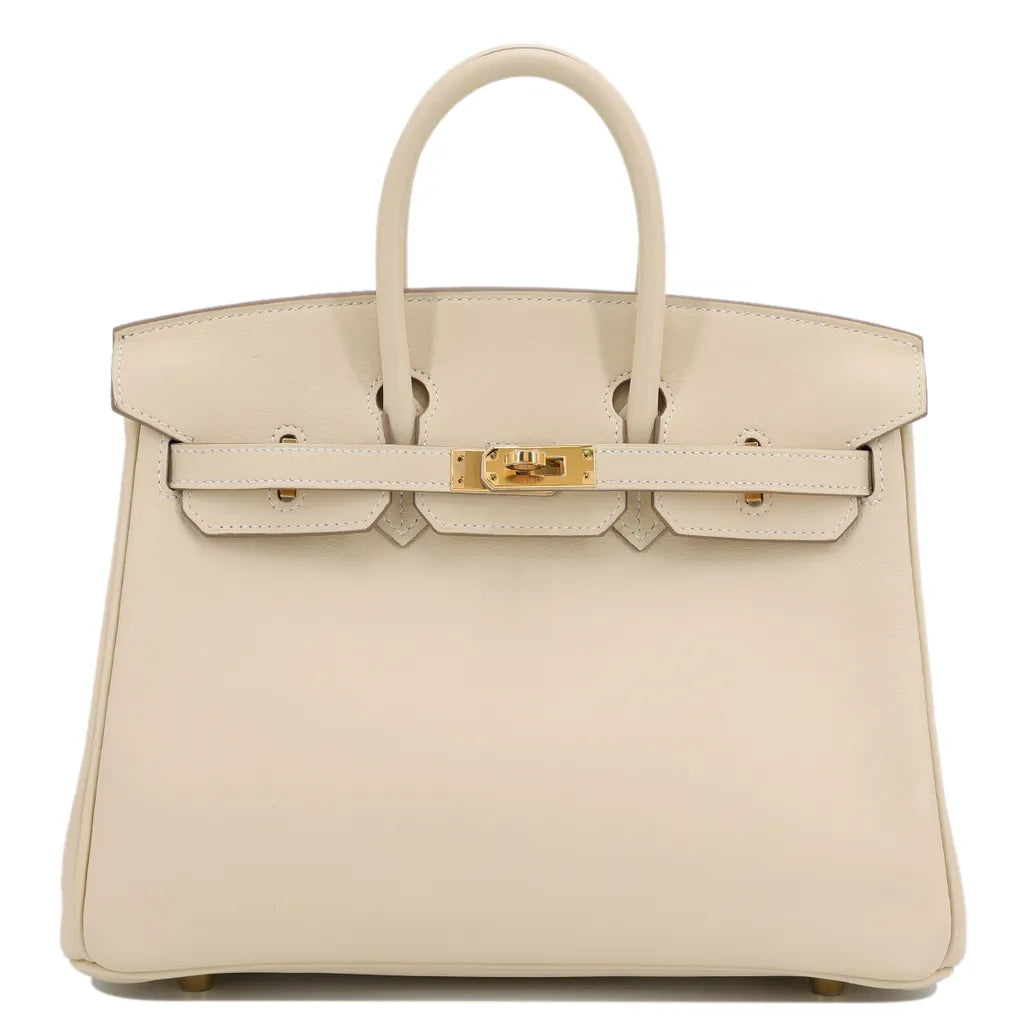 HERMÈS Birkin 25 handbag Gold hardware (2023)
