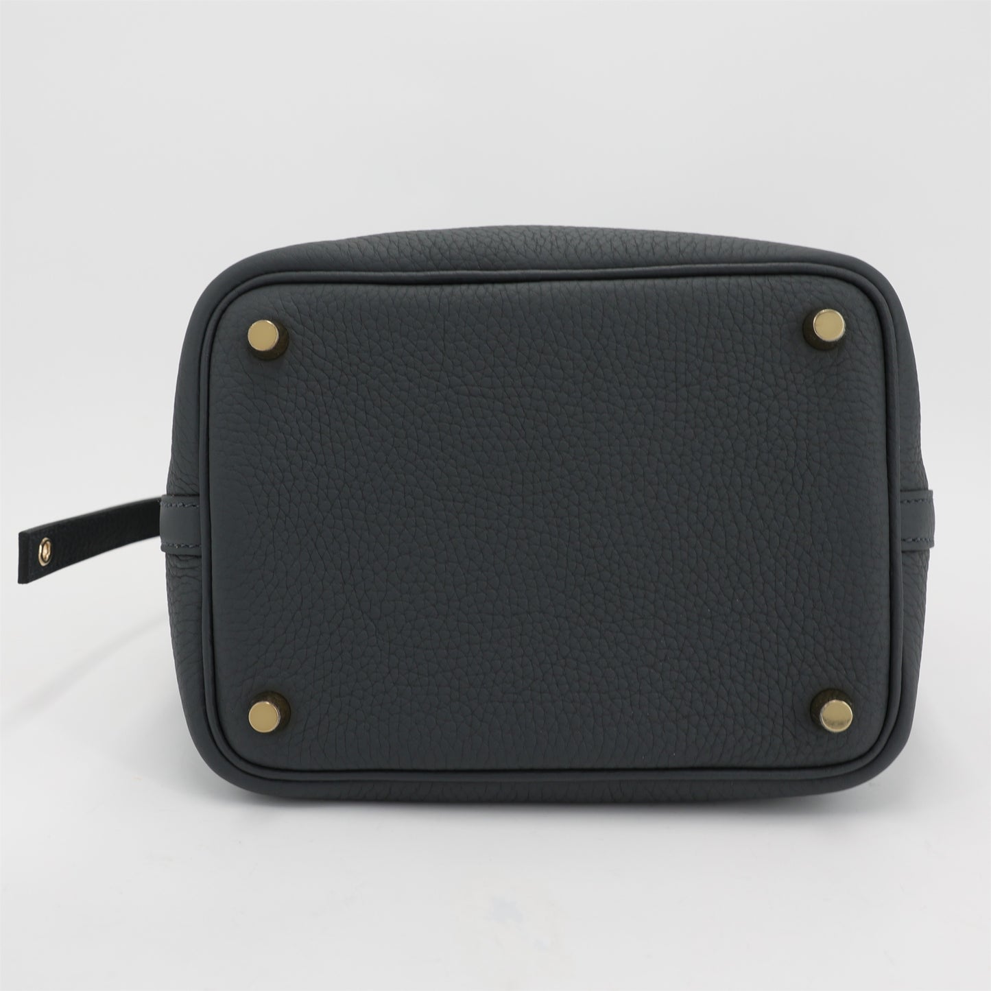 HERMÈS Picotin Lock PM Gris misty (H0) Clemence Permabrass hardware W (2024)