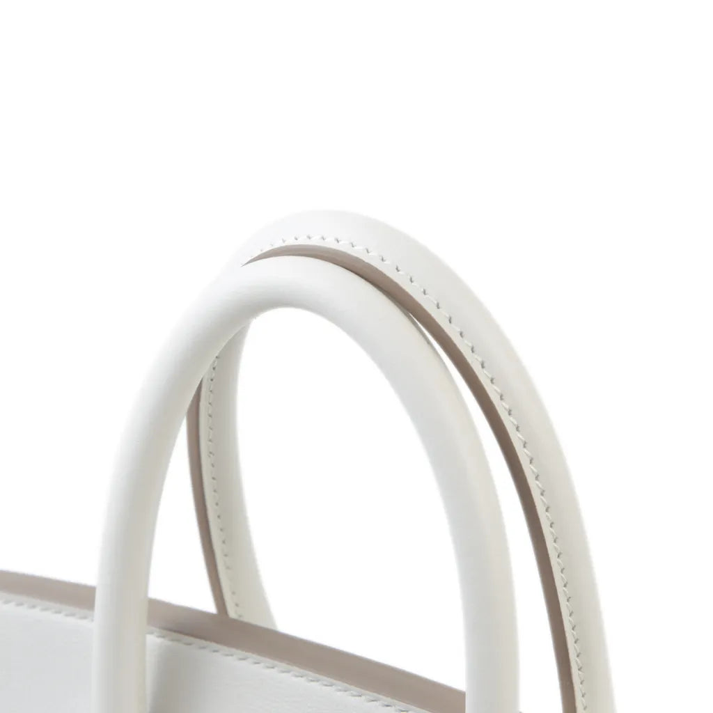 HERMÈS Birkin 25 Gris Pale (M4) Swift Gold hardware B (2023)