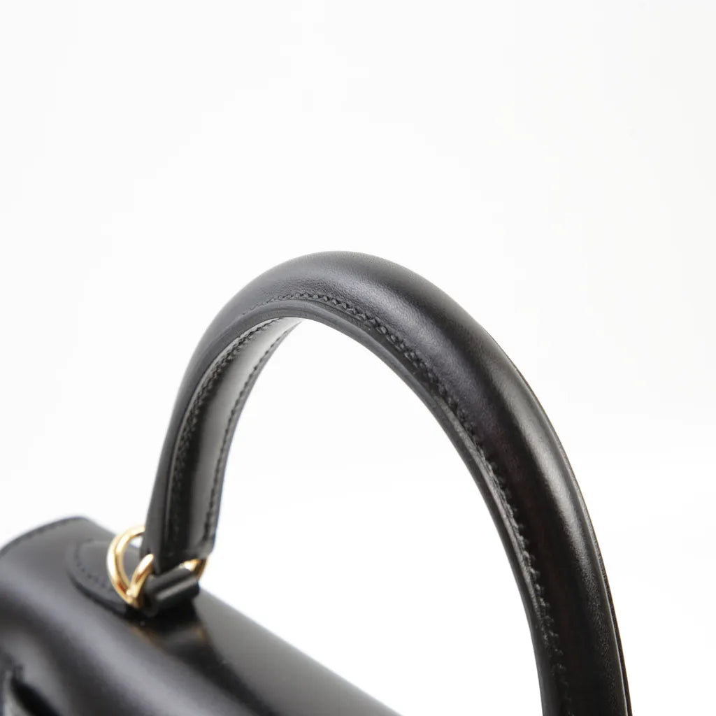 HERMÈS Kelly 25 Sellier Black (89) (2023)