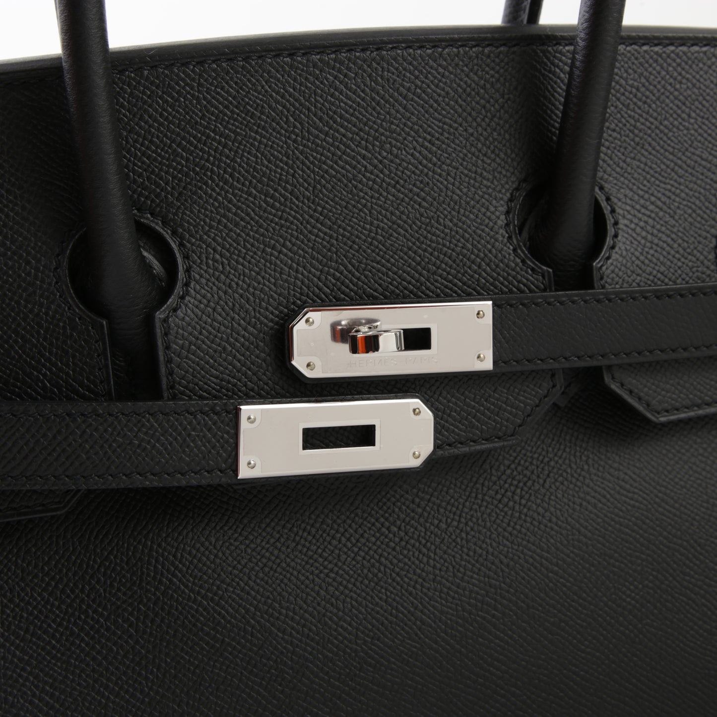 HERMÈS Birkin 35 Black (89) Epsom Palladium hardware D (2019)