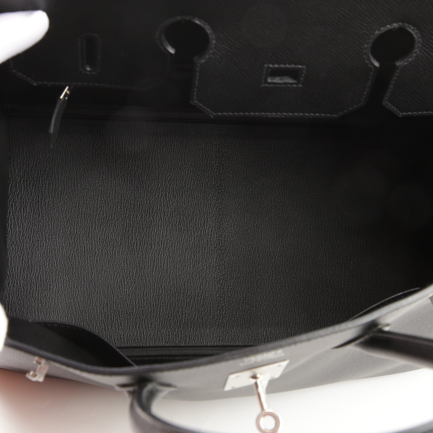 HERMÈS Birkin 35 Black (89) Epsom Palladium hardware D (2019)