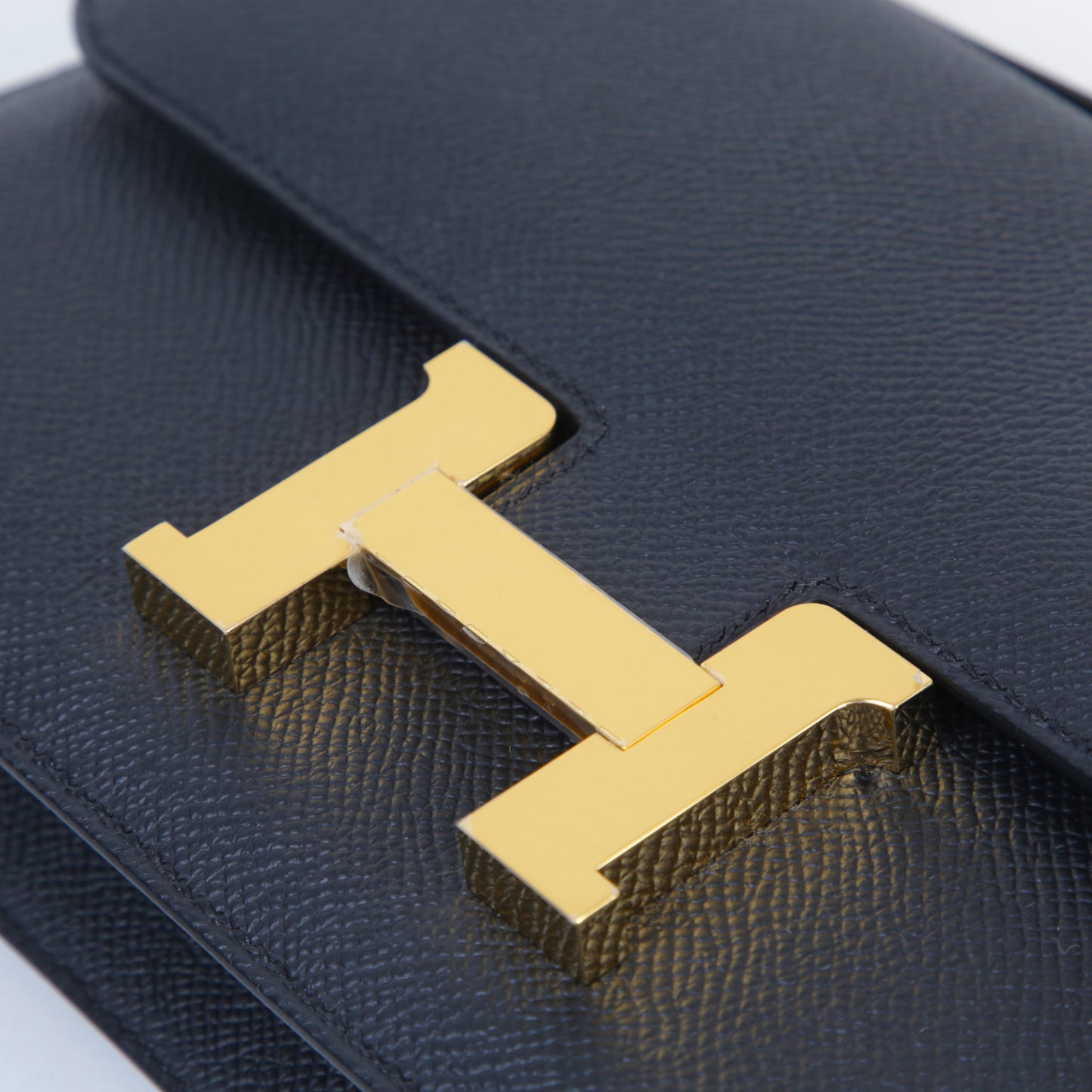 HERMÈS Constance Elan Noir (89) Epsom Gold hardware K (2025)