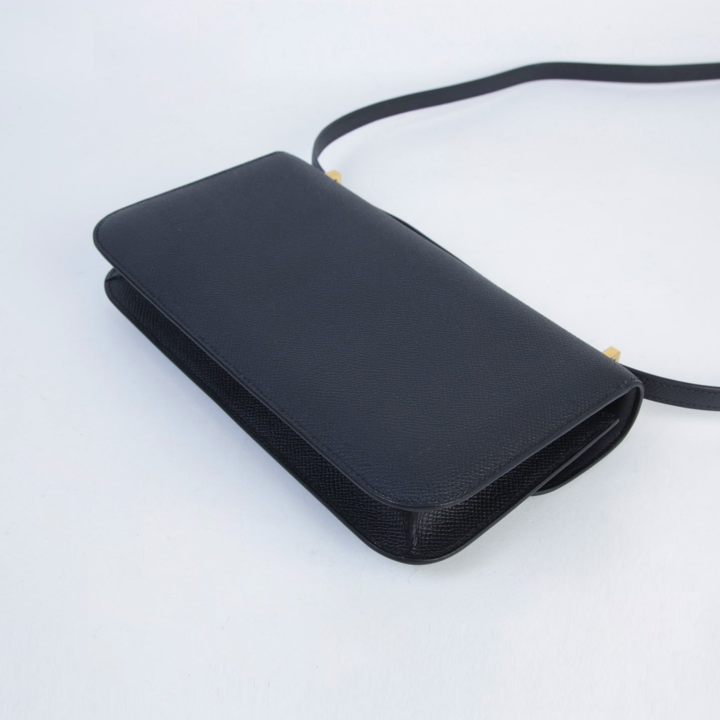 HERMÈS Constance Elan Noir (89) Epsom Gold hardware K (2025)