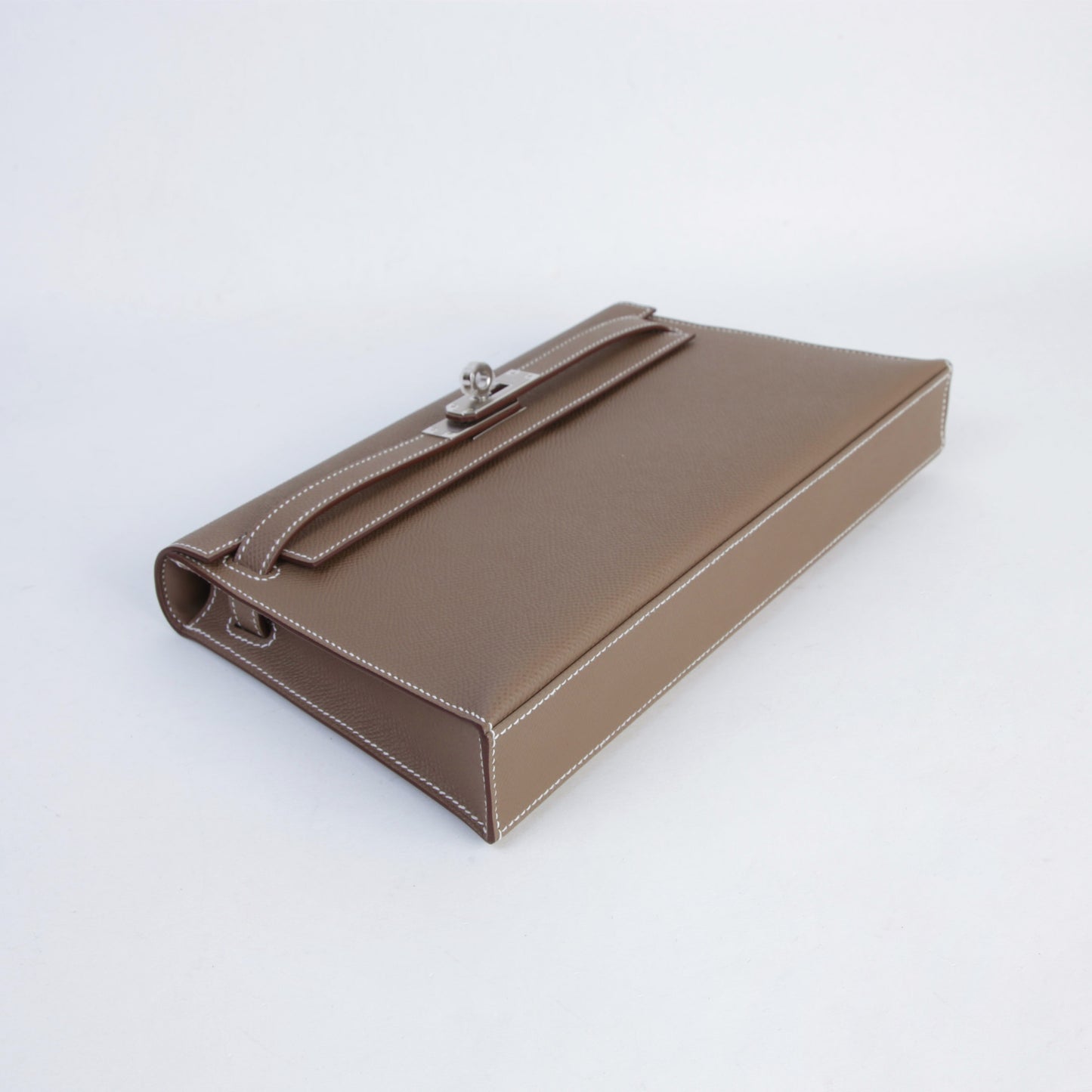 HERMÈS Kelly Elan Etoupe (18) Epsom Palladium hardware K (2025)