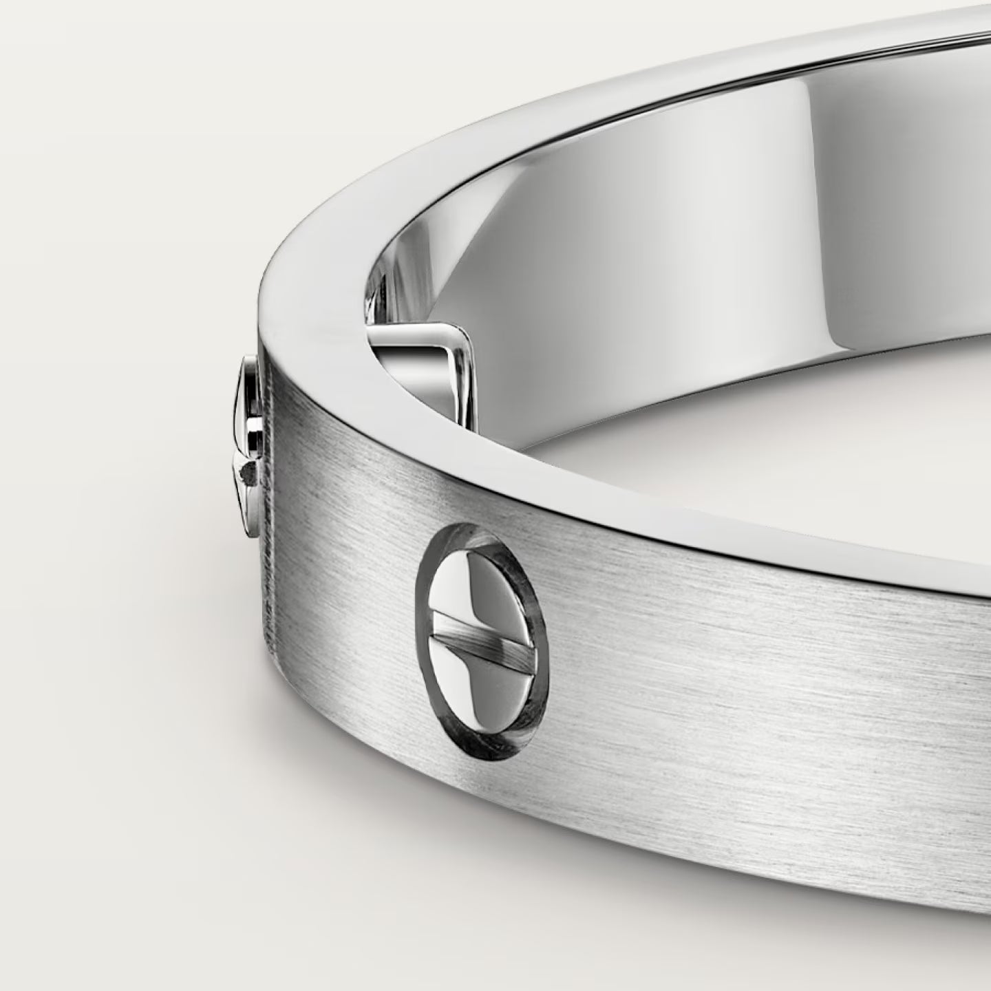 Cartier LOVE bracelet, classic model, brushed 2025
