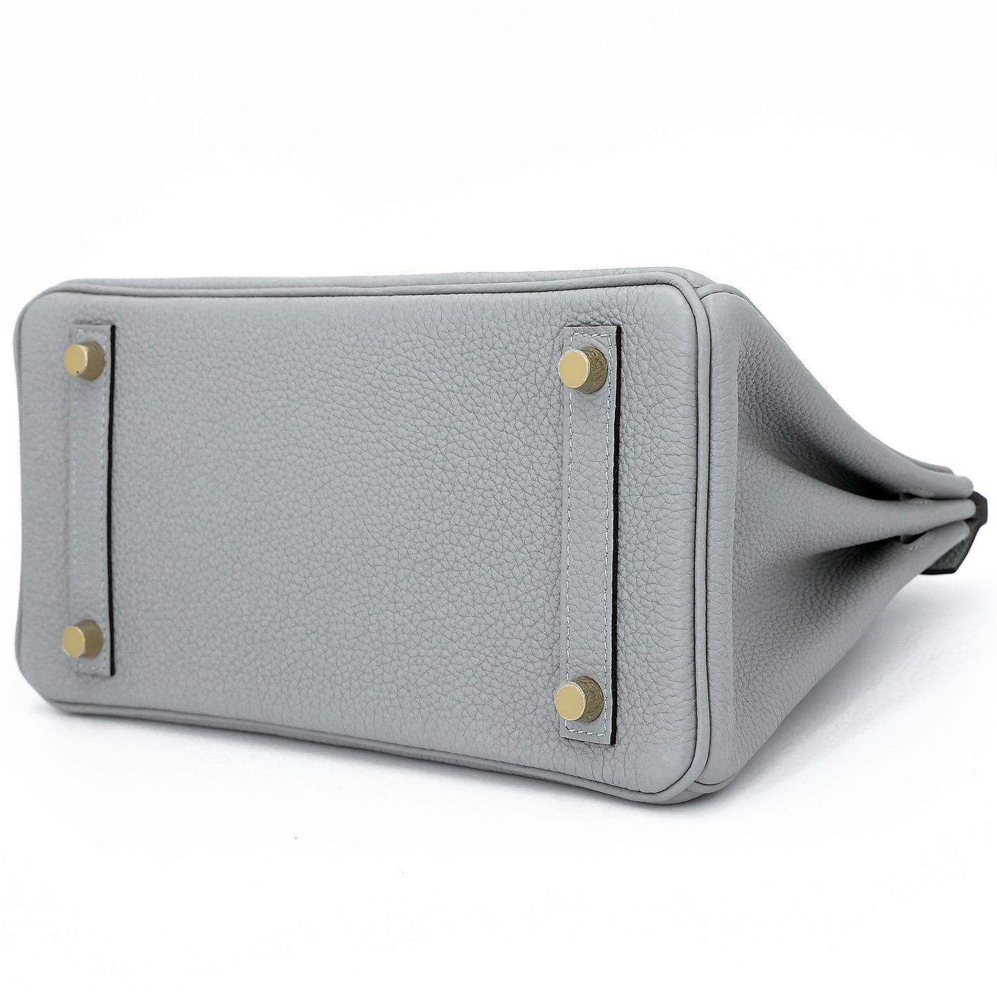 HERMÈS Birkin 25 Bleu Glacier (8U) Togo Gold hardware W (2024)