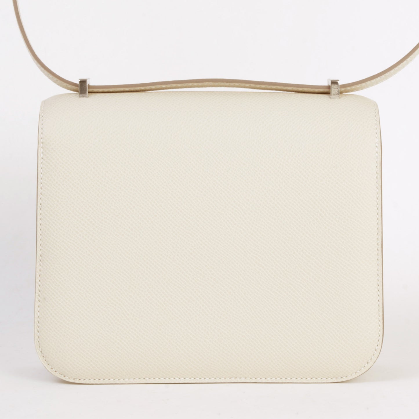 HERMÈS Constance Mini Craie (10) Epsom Lacquer Hardware Palladium hardware K (2025)