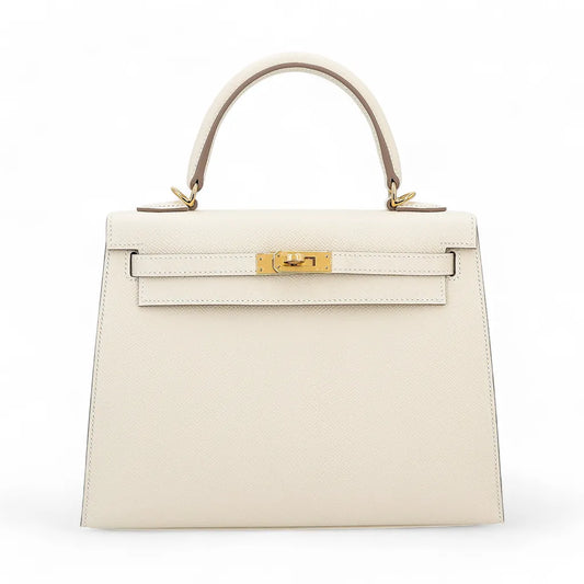 HERMÈS Kelly 25 Epsom Gold hardware (2024)