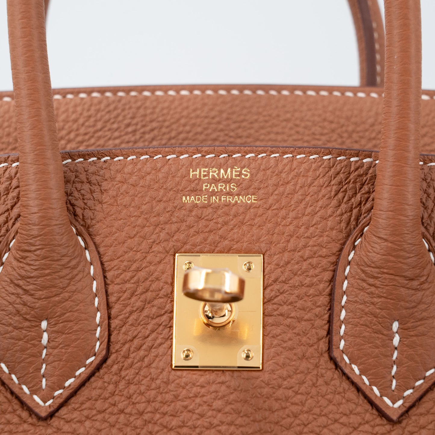 HERMÈS Birkin 25 Gold Togo Gold hardware K (2025)