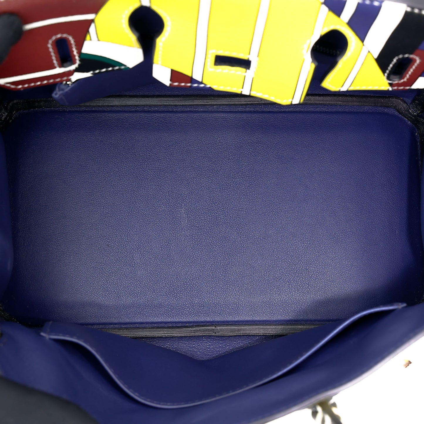 HERMÈS Limited Edition Birkin 25 One Two Three and Away We Go Multi-color Swift Palladium hardware D (2019)