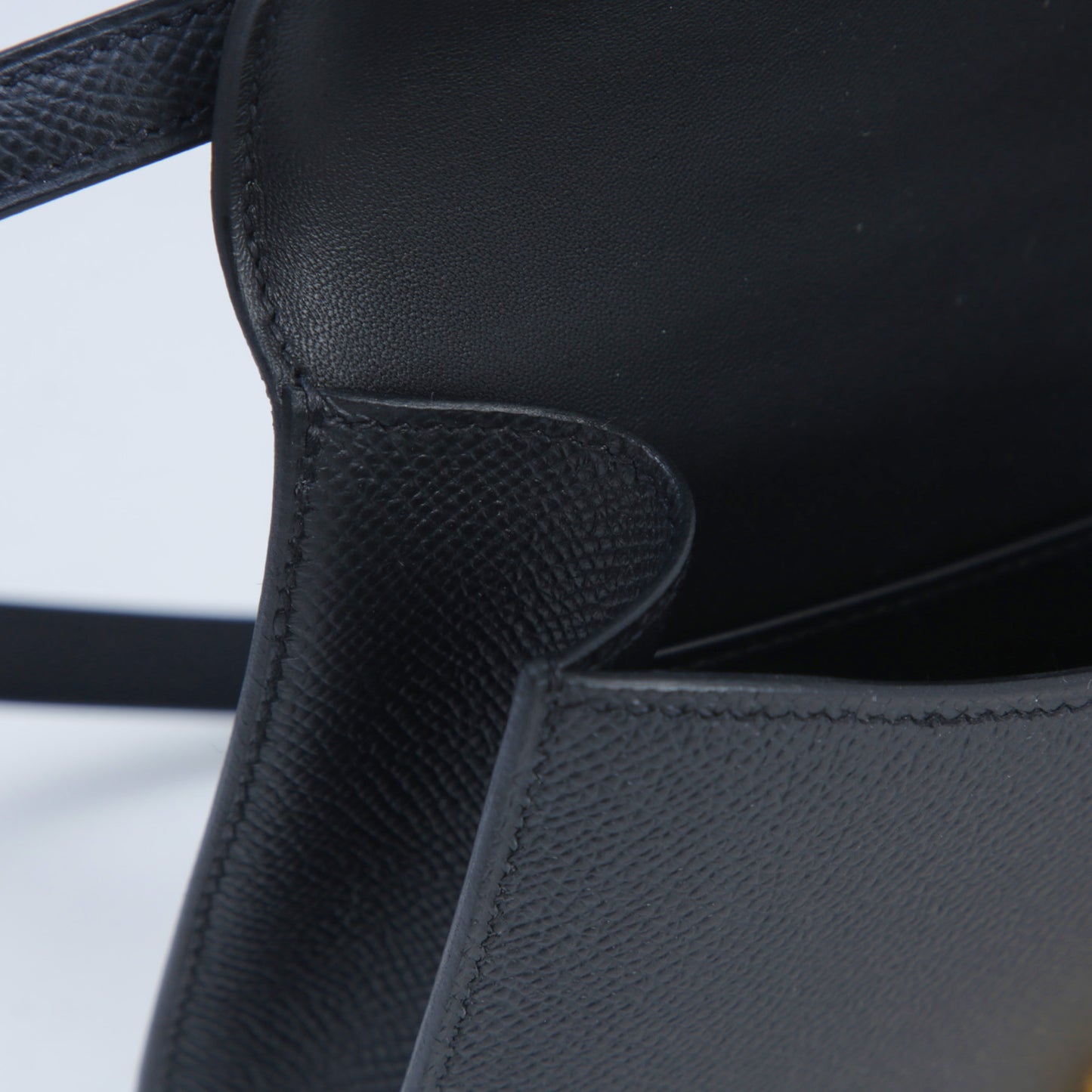 HERMÈS Constance Elan Noir (89) Epsom Gold hardware K (2025)