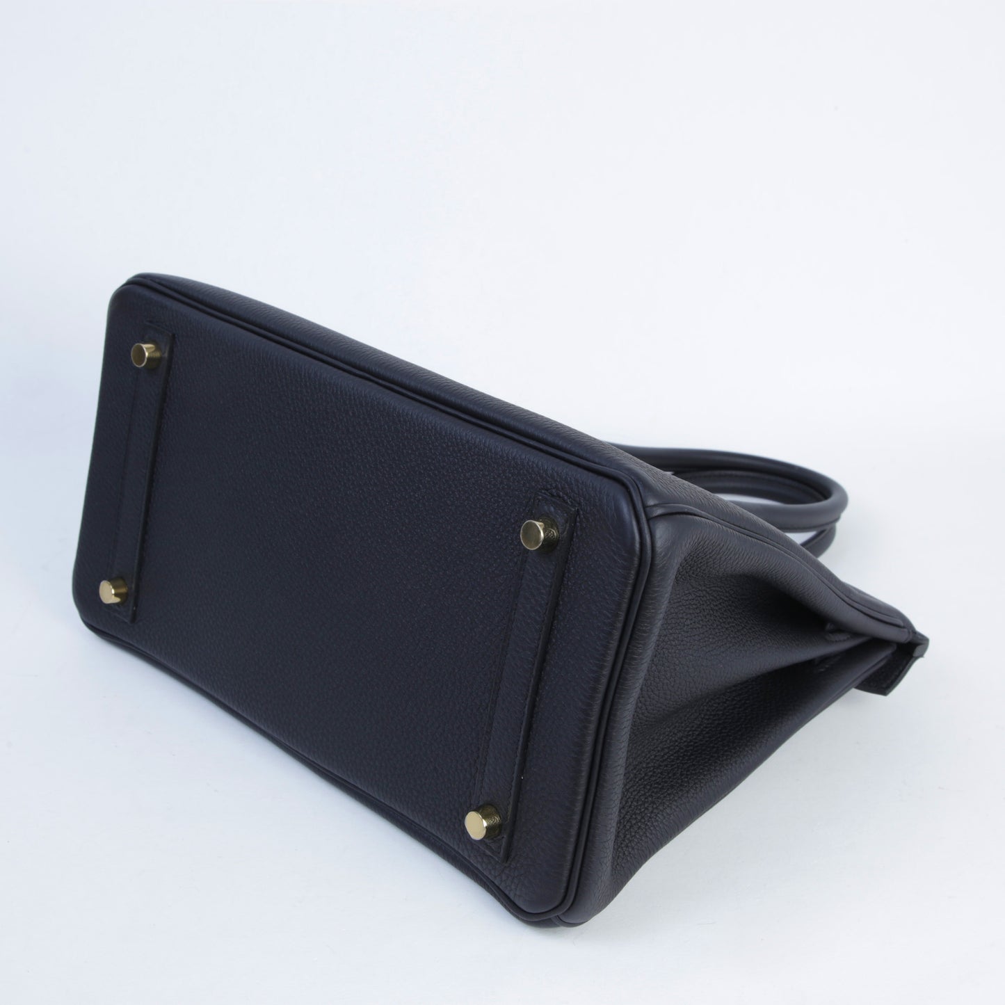 HERMÈS Birkin 30 Noir (89) Togo Gold hardware K (2025)