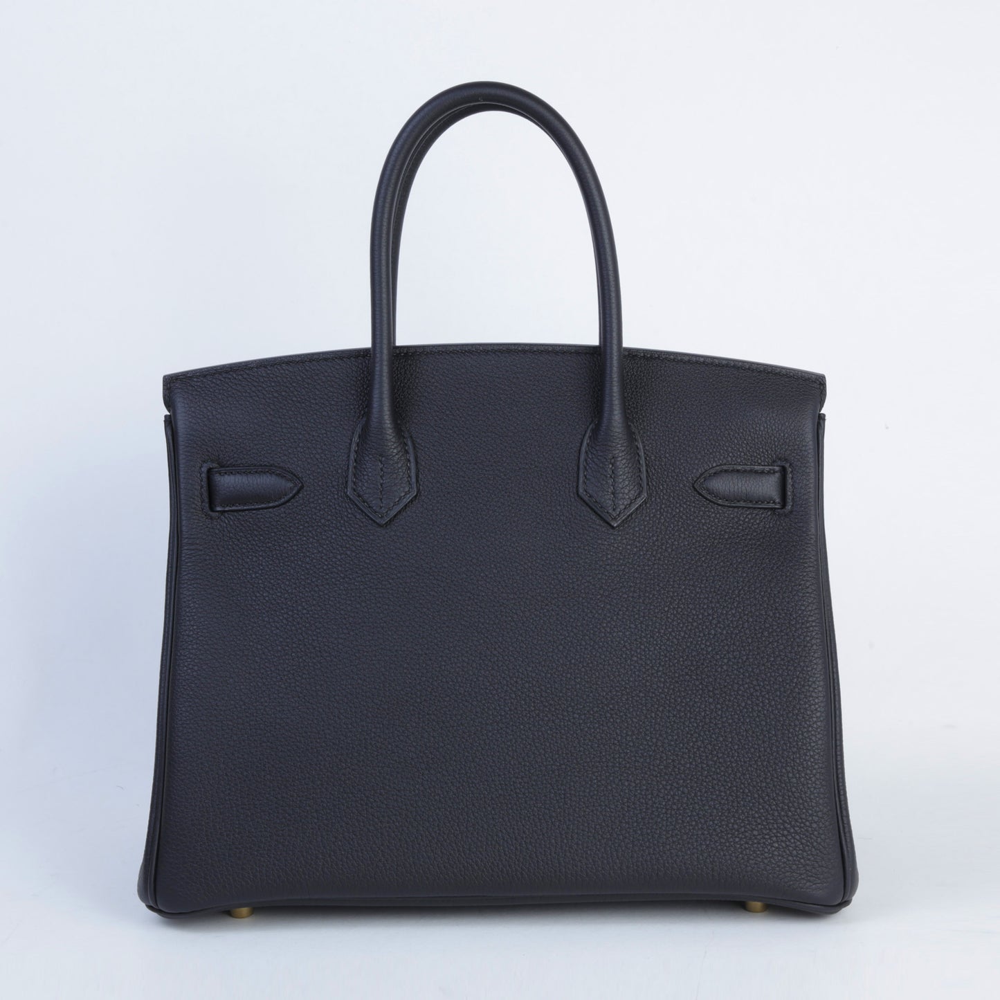HERMÈS Birkin 30 Noir (89) Togo Gold hardware K (2025)