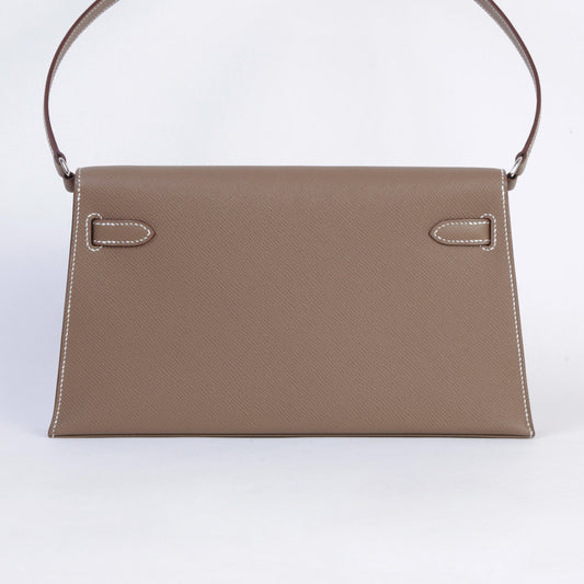 HERMÈS Kelly Elan Etoupe (18) Epsom Palladium hardware K (2025)