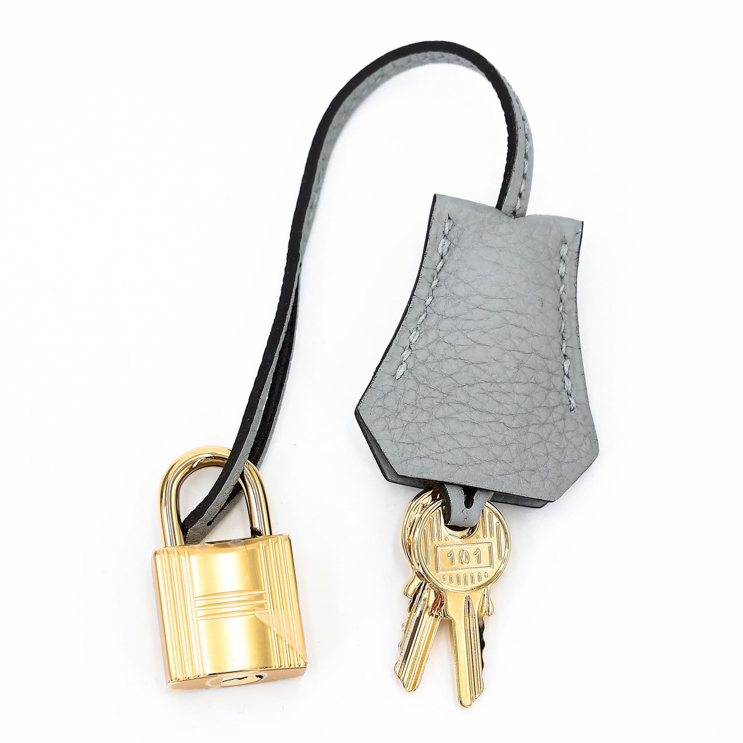 HERMÈS Birkin 25 Bleu Glacier (8U) Togo Gold hardware W (2024)