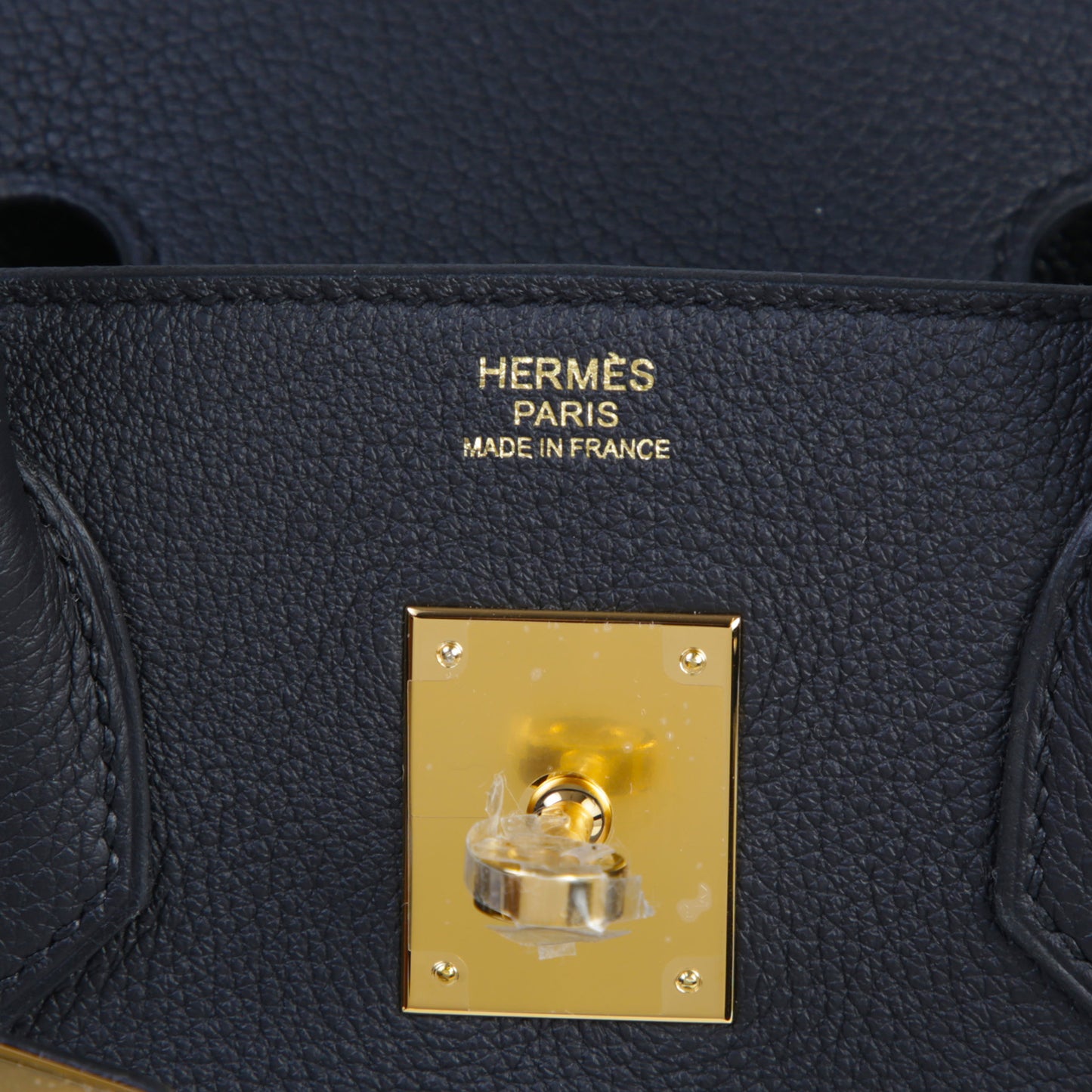 HERMÈS Birkin 30 Noir (89) Togo Gold hardware K (2025)